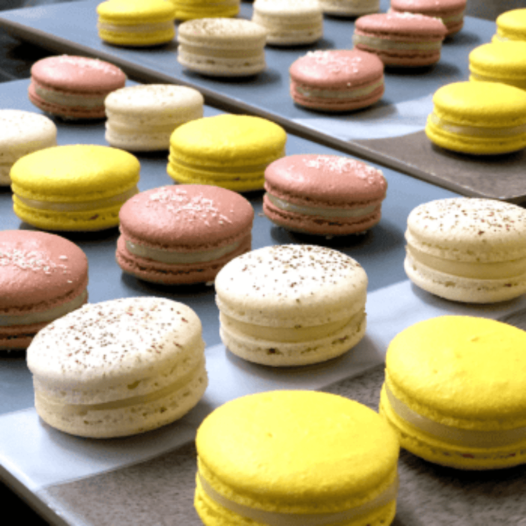 Curso Prático Macarons  10/01/25  13h às 17h30